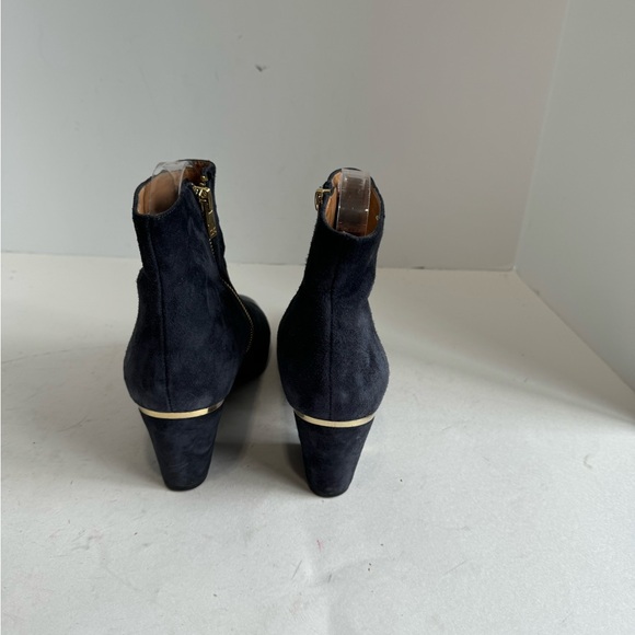 Calvin Klein Kristi Blue Suede Ankle Boots. Size 6.5 - Picture 8 of 11
